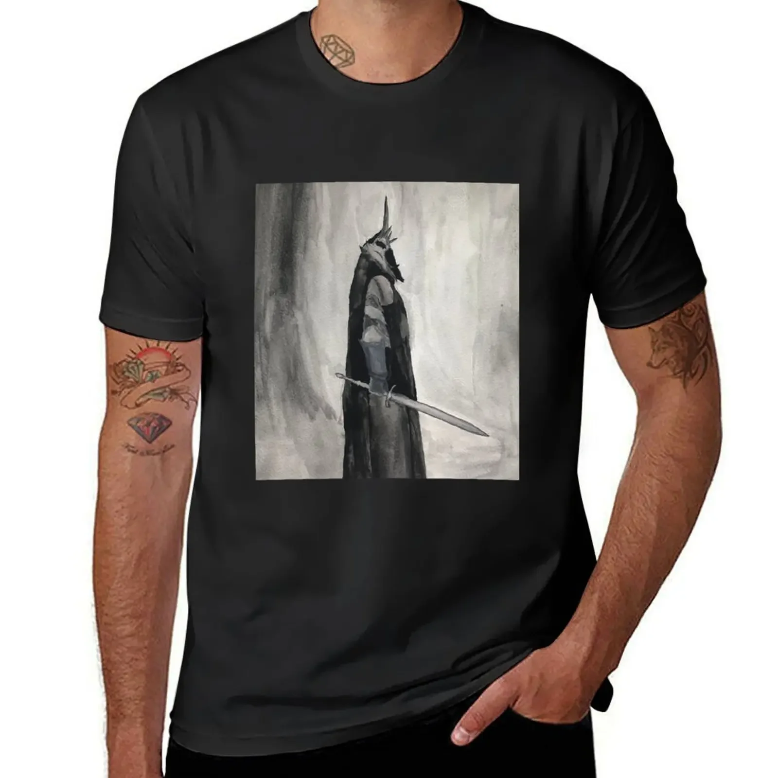 The Witch King of Angmar T-Shirt oversized graphic tee fashion shirts mens t shirt graphic