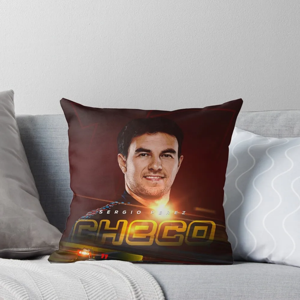 

F1 Sergio Perez 11 Throw Pillow covers for pillows luxury covers christmas pillowcases pillow