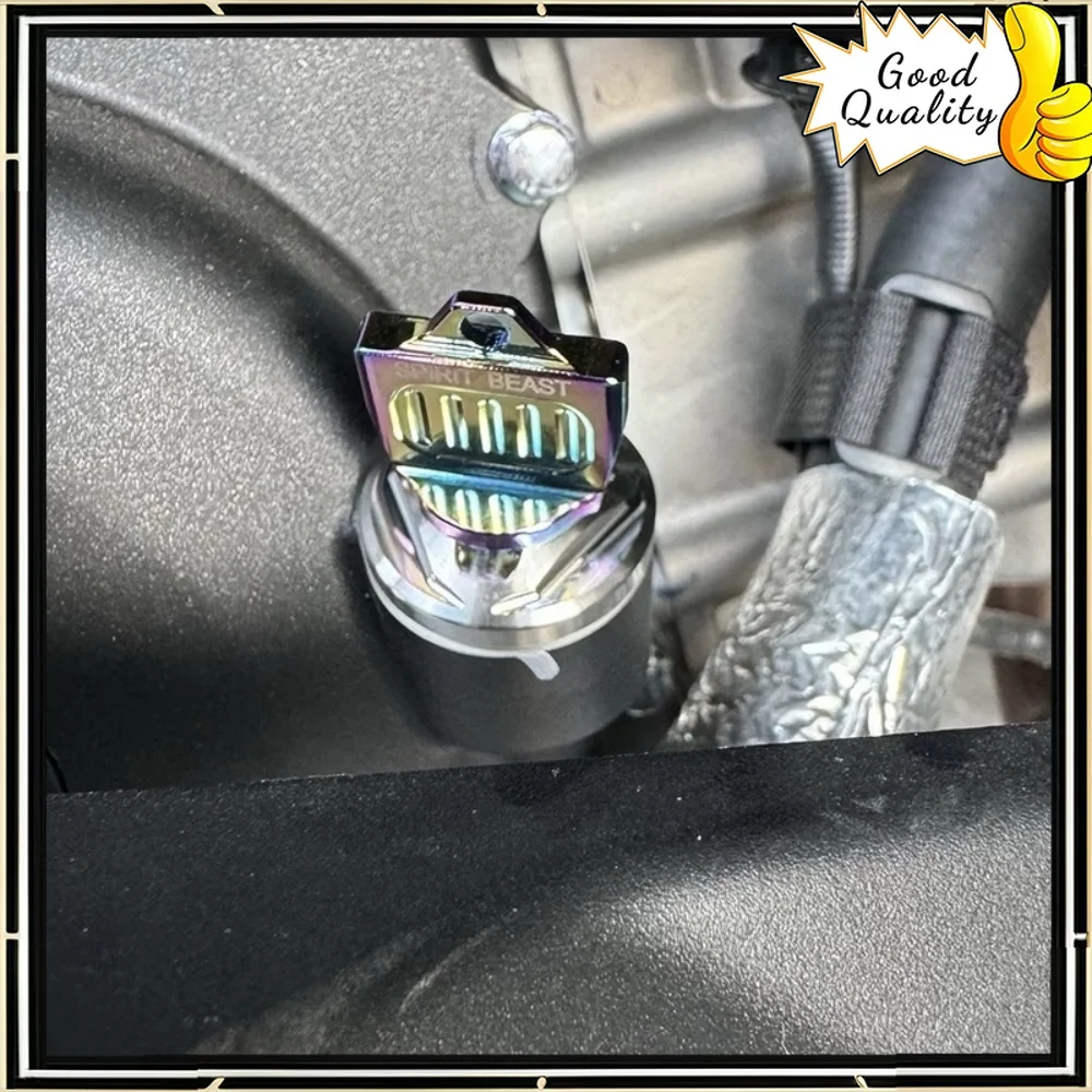 

Good Quality For ZONTES 368E/D/G/K/M motorcycle oil dipstick oil anti-theft gear oil screw cap scale for zontes 368g