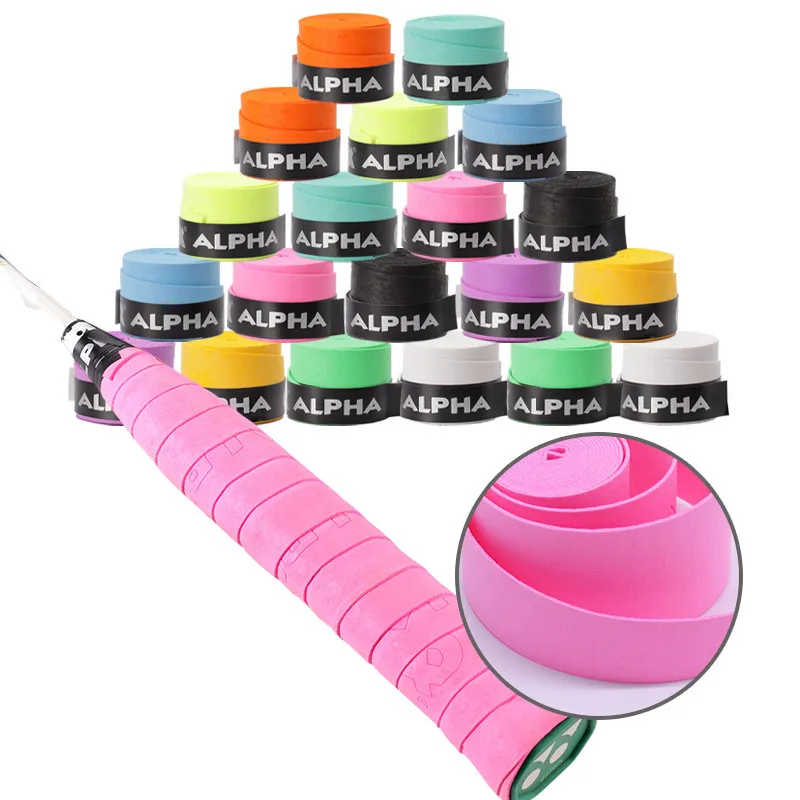 

Tennis Grips Tape 20Pcs, Dry Anti Slip PU Multicolors Winding Overgrips for Pickleball Paddle Badminton Rackets