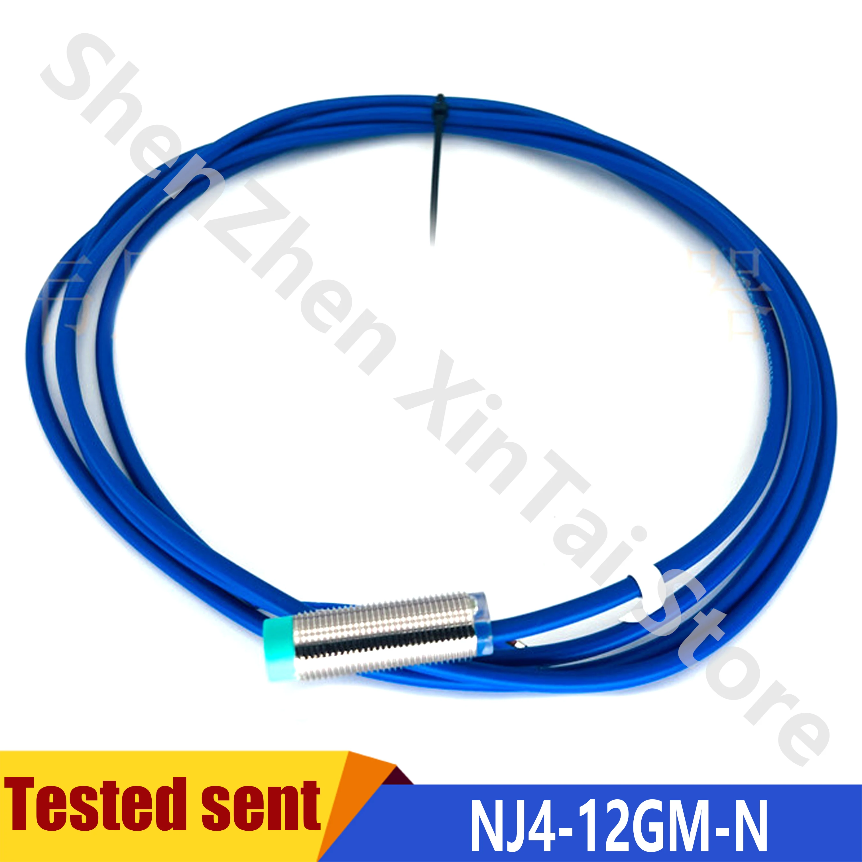 New High-Quality NJ4-12GM-N NJ4-12GM-N-5M Proximity Switch Sensor
