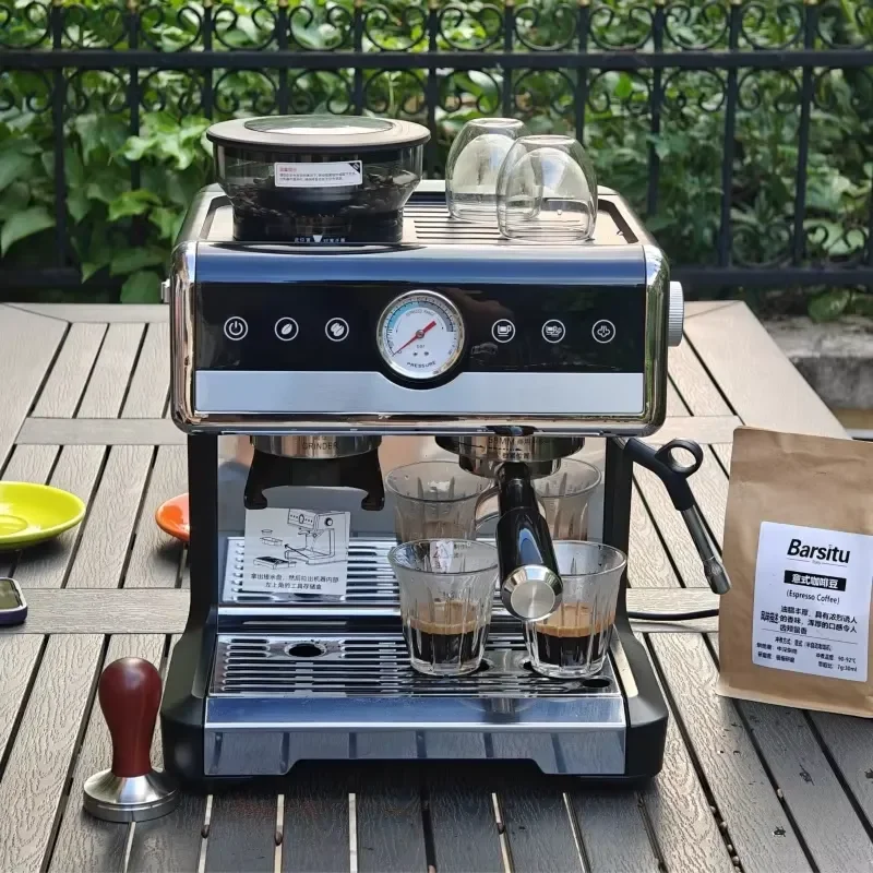 Espresso Coffee Machine Home Coffee With Grinder Automatic Bean To Cup Brewing System For Kitchen Office Use