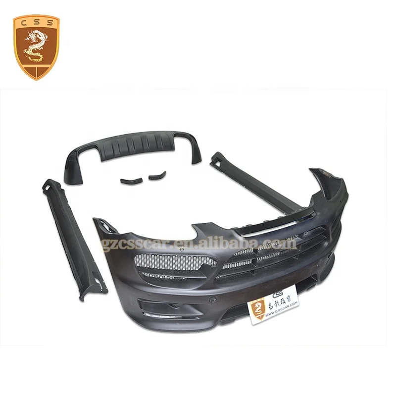 HM Style Body Kit For Porsche Cayenne 958 2011-2014 Year Front Bumper Lip Side Skirts Fender Wheel Eyebrows Bodykit
