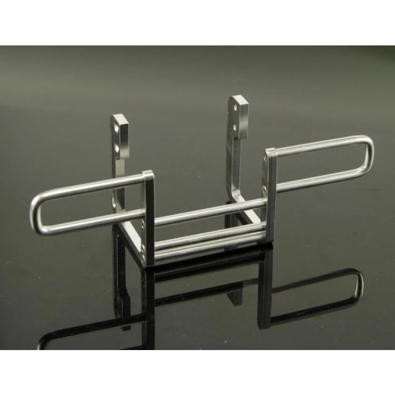 Riel anticolisión de parachoques delantero de Metal para camión Tamiya RC 1/14, remolque volquete Benz 1850 R620 470