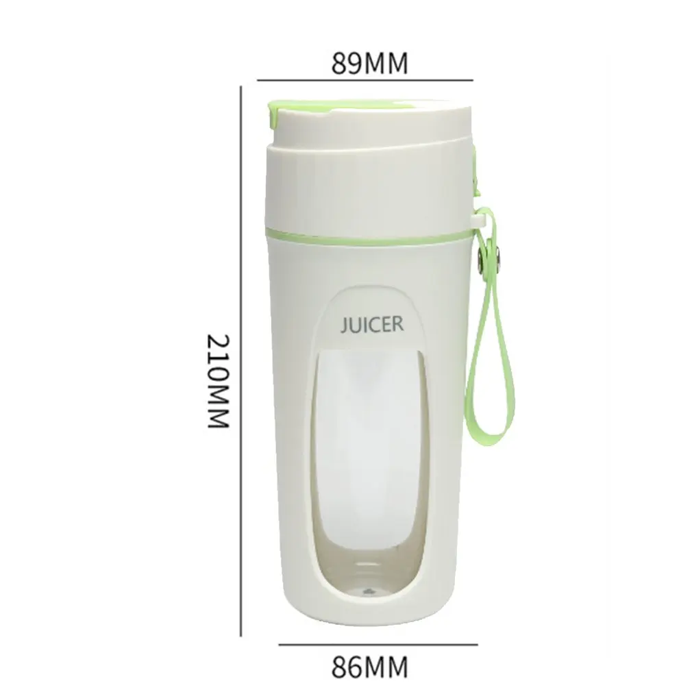 2024 Multifunction Usb Fruit Mixers Juicers Portable 380ml Electric Juicer Blender Juice Blender Smoothie Blender Fruit Mixers