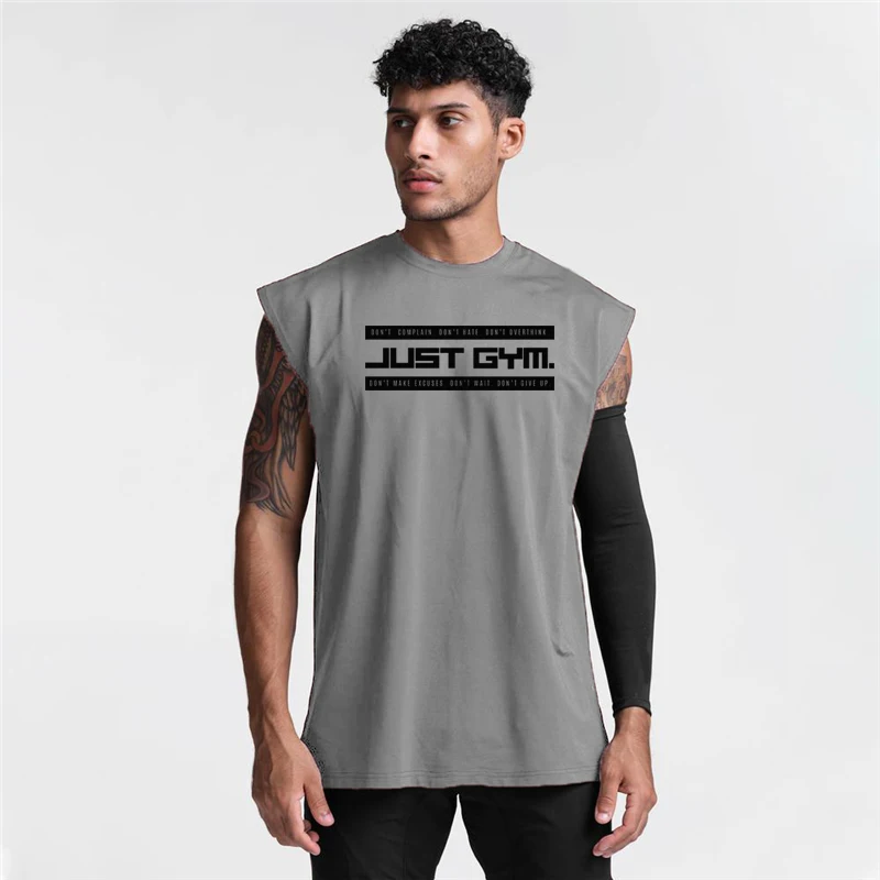 FITNESS SHARK Outdoor Sports Running Clothing Men's Trendy Casual Thin Section Breathable Comfortable T-shirt