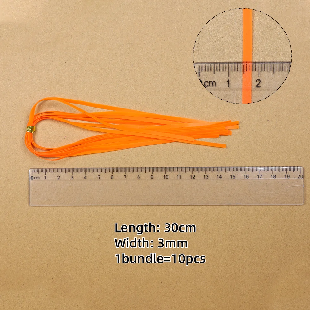 2er-/3er-Packungen 3mm breites, realistisches Nymphen-Körperwickelmaterial, elastische Scud-Rücken-Fliegenbindematerialien für Caddis-Larven und tschechische Nymphen – Detail 3