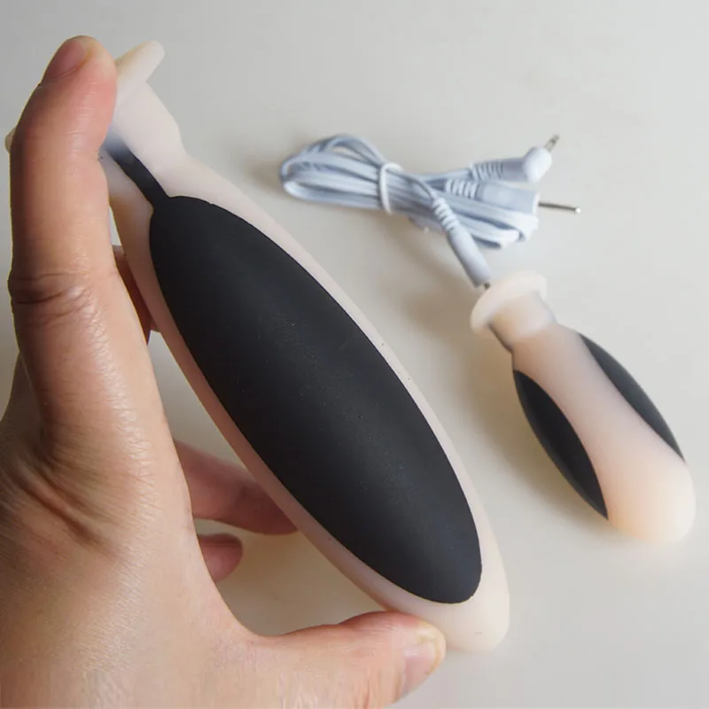 BDSM Elektro schock Sexspielzeug, Elektro schock Anal Butt Plug, Elektro stimulator Elektro schock Elektro sex Dildo,E Stim EStim Sextoy