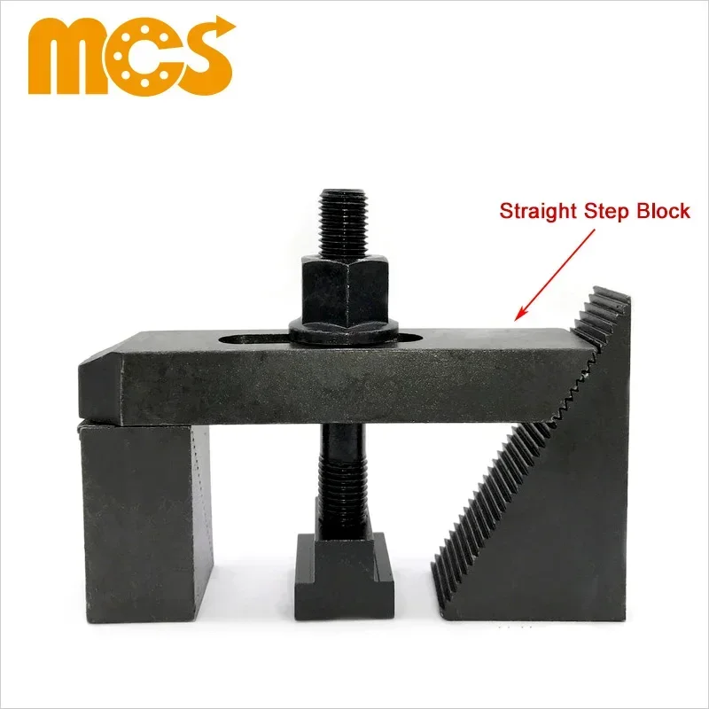 2pcs Straight Step Block 10.9 Level Harden Steel Gear Tooth Board Tooling Fixture Mold Press Plate for CNC Milling Machine Lathe