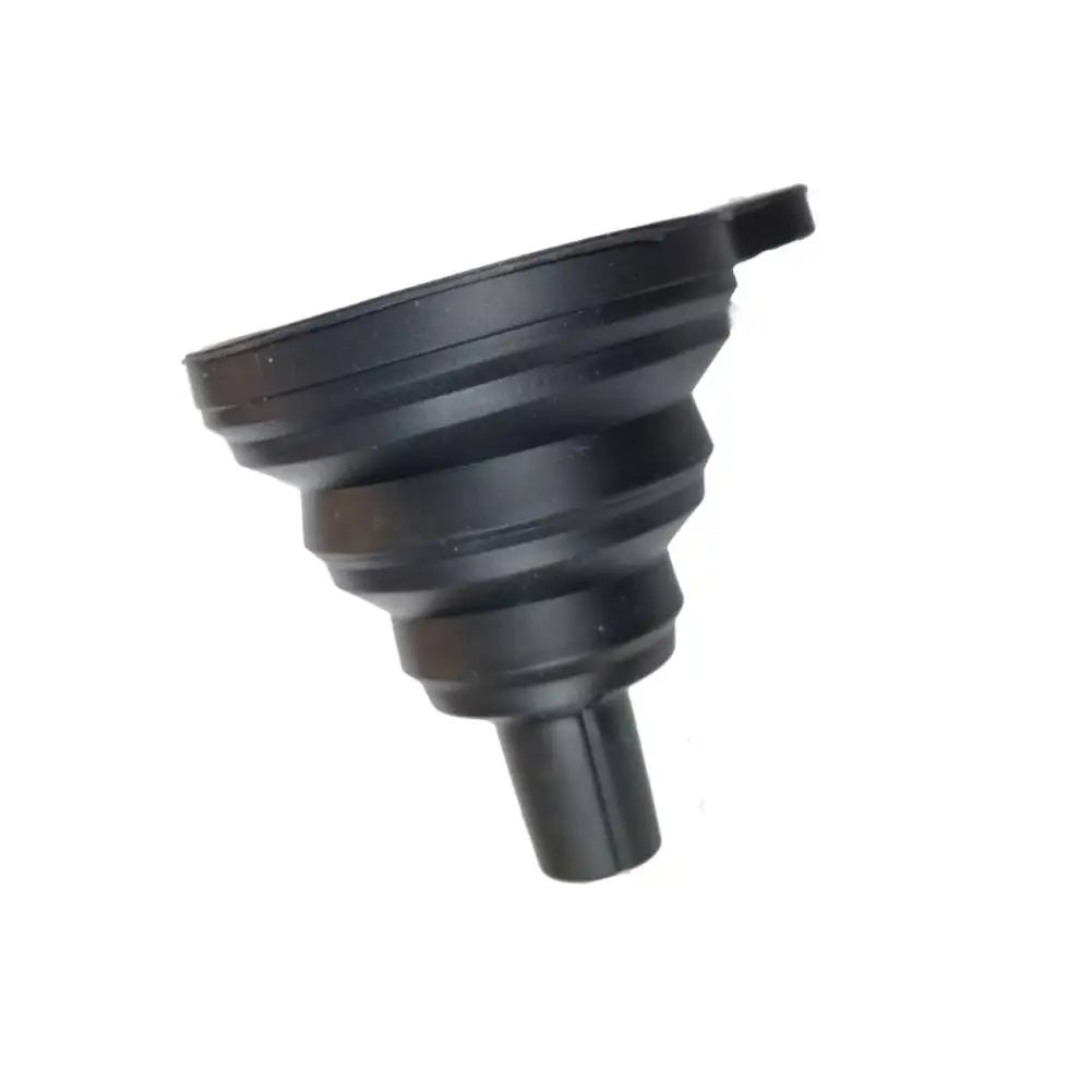 

1PCS Motor Oil Silicone Oil Funnel Motor Oil Fuel Gasoline Diesel Scrubber Liquid Foldable Black For Caliber 1.5cm