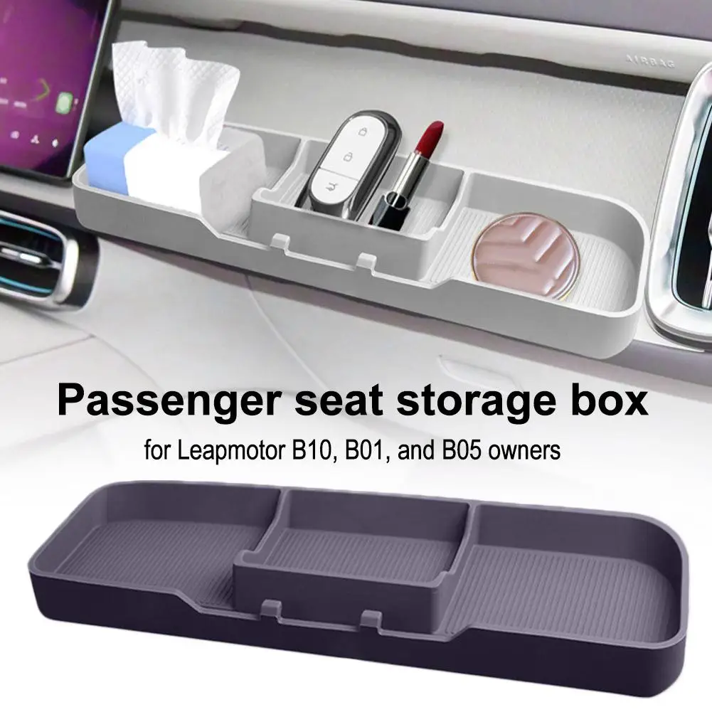 Silikon-Aufbewahrungsbox für Beifahrer für Leapmotor B10/B01/Lafa5, modularer Pegboard-Organizer, Zubehör 2026 – Detail 1