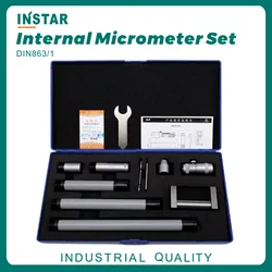 INSTAR Internal Micrometer 50-63mm Industrial Quality Gauge 50-250mm 50-75mm 50-600mm Micron 0.01mm Inside Micrometer