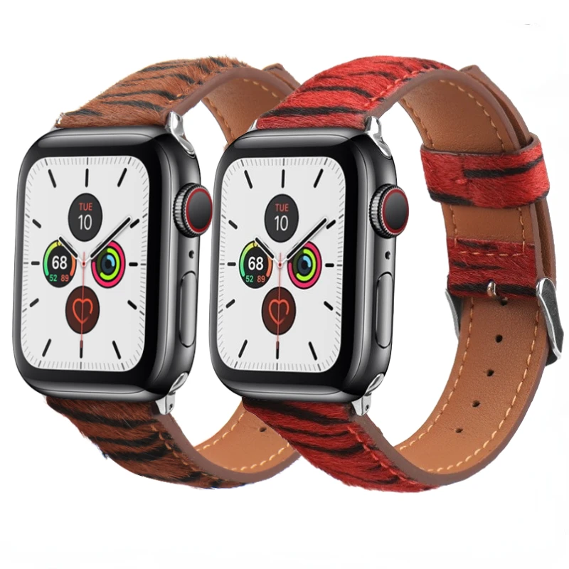 

Кожаный ремешок для Apple watch band, браслет для iWatch Ultra 8 7 6 5 4 3 SE, 45 мм 41 мм 44 мм 42 мм 40 мм 38 мм