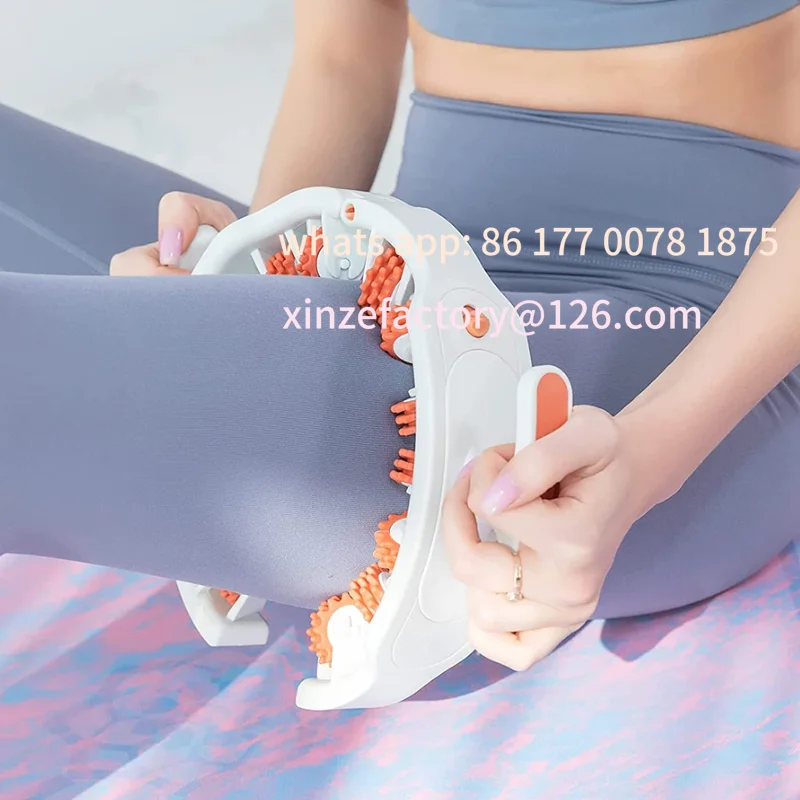 Customizable Anti Cellulite Massager Roller Manual Muscle Massager for Neck Shoulder Back Arm Leg Relieve Soreness Shape