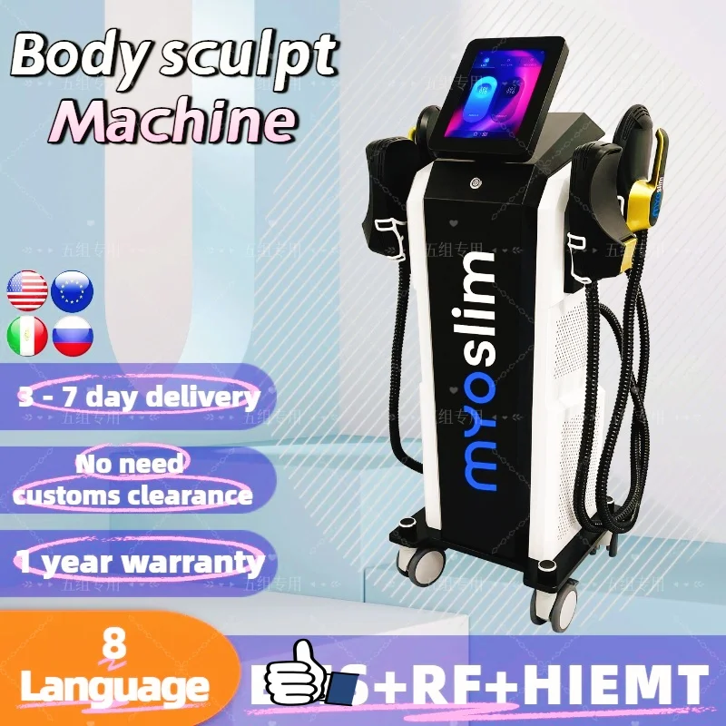EMS Neo Rf Slimming Machine Body Sculpting Machine Electromagnetic Stimulate Sculpting Muscle Fat Burning Weight Lose Equipmen