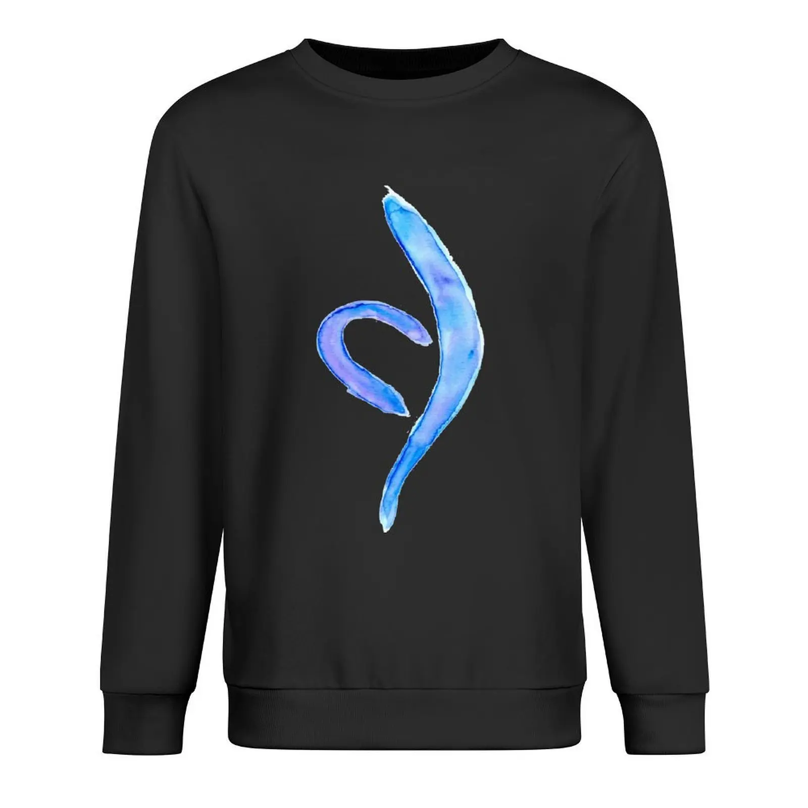 

Watercolor Eating Disorder Recovery Symbol Pullover tracksuit men blouse men's clothes graphic sweatshirts