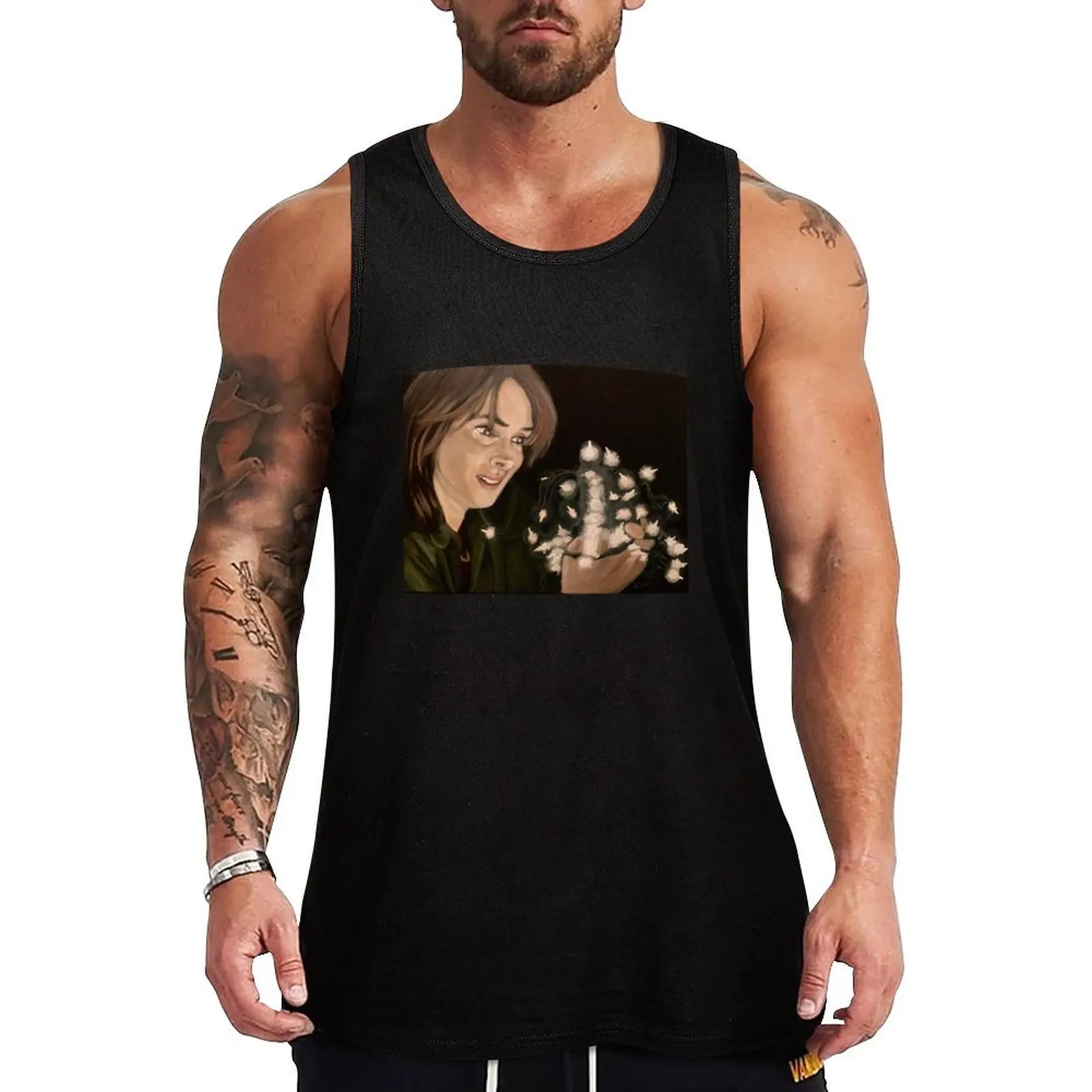 

Speak through the lights Tank Top gym clothes men Man sleeveless shirt sleeveless tshirts for men Man summer clothes