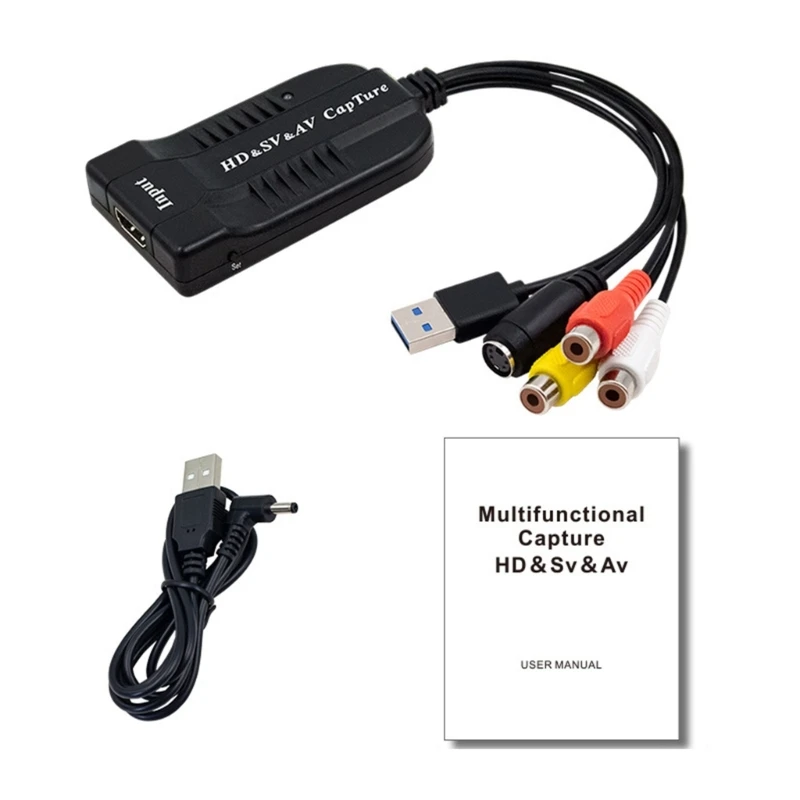 USB Video Card Multiple source to USB Video Recording Card Cable Highly