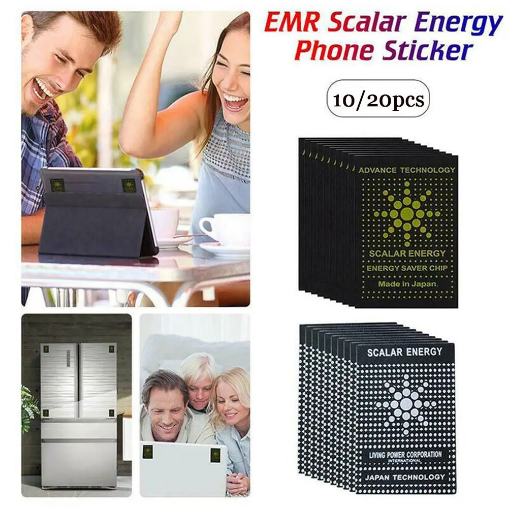 

10/20 Pcs Effect For Cell Phone Electric Product Anti Radiation EMF Protector Quantum Shield Anti Radiation Protection Sticker