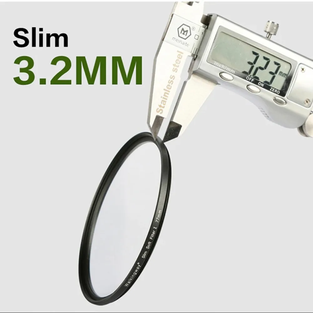 Walking Way Pro Mist Camera Lens Filter White Soft Focus filter Diffusion Dream Effect Mist Diffuser for Camera Photography