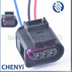 Conector impermeable de 3 pines para automóvil, conector de presión del riel de aceite del motor, arnés de cables, cable flexible 4D0 971 993 4D0971993