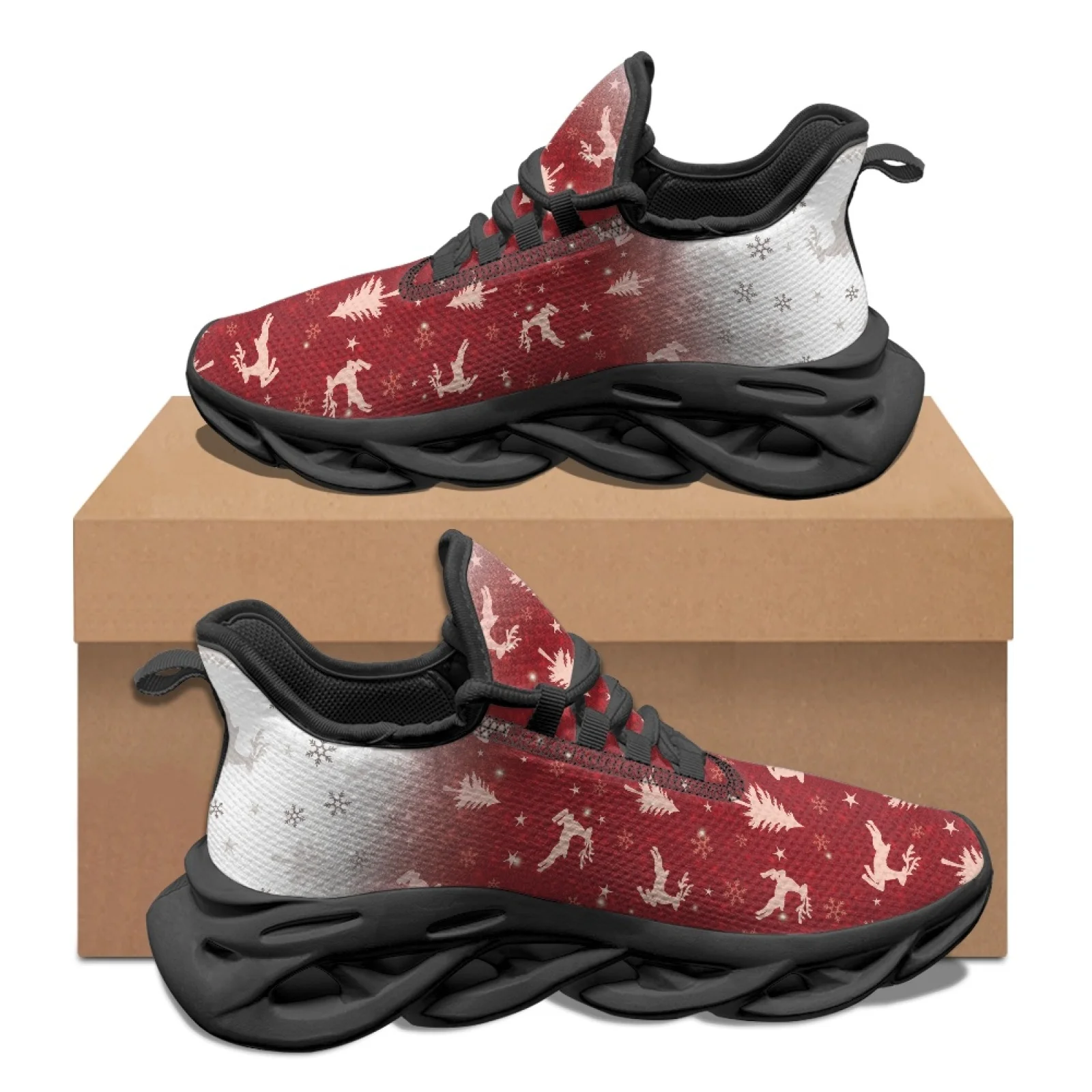 PENSTROLL Reindeer Tree Lightweight Athletic Trainer Running Shoes for Casual Wear New Arrival Fall Fashion Men