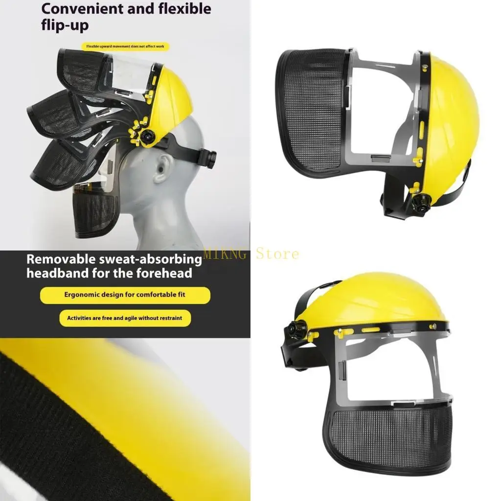 

Safety Face For Grinding And Cutting Full Face Impacts Resistant Hat best sale