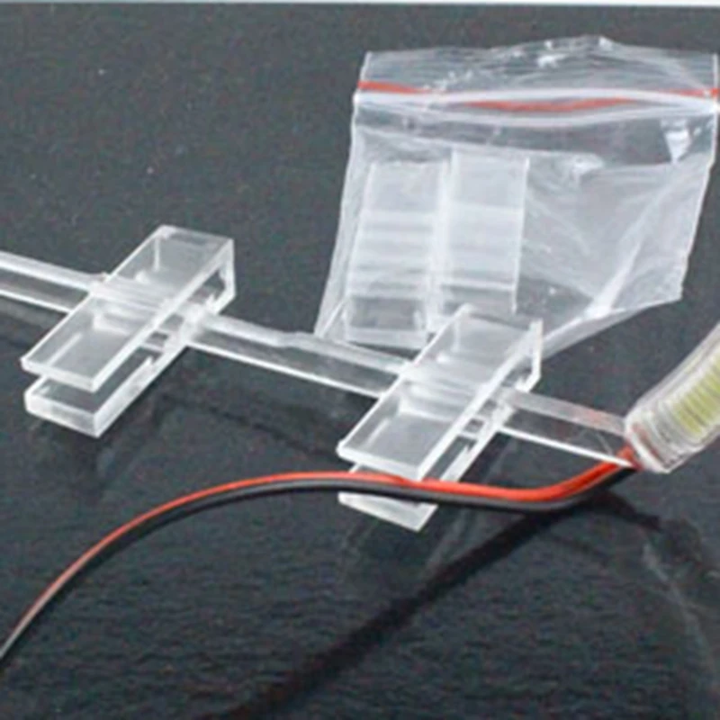 Imagen 3: Clip de plástico para anillo de Ojos de Ángel LED SMD, clips de plástico, 131mm, 146mm, 106mm