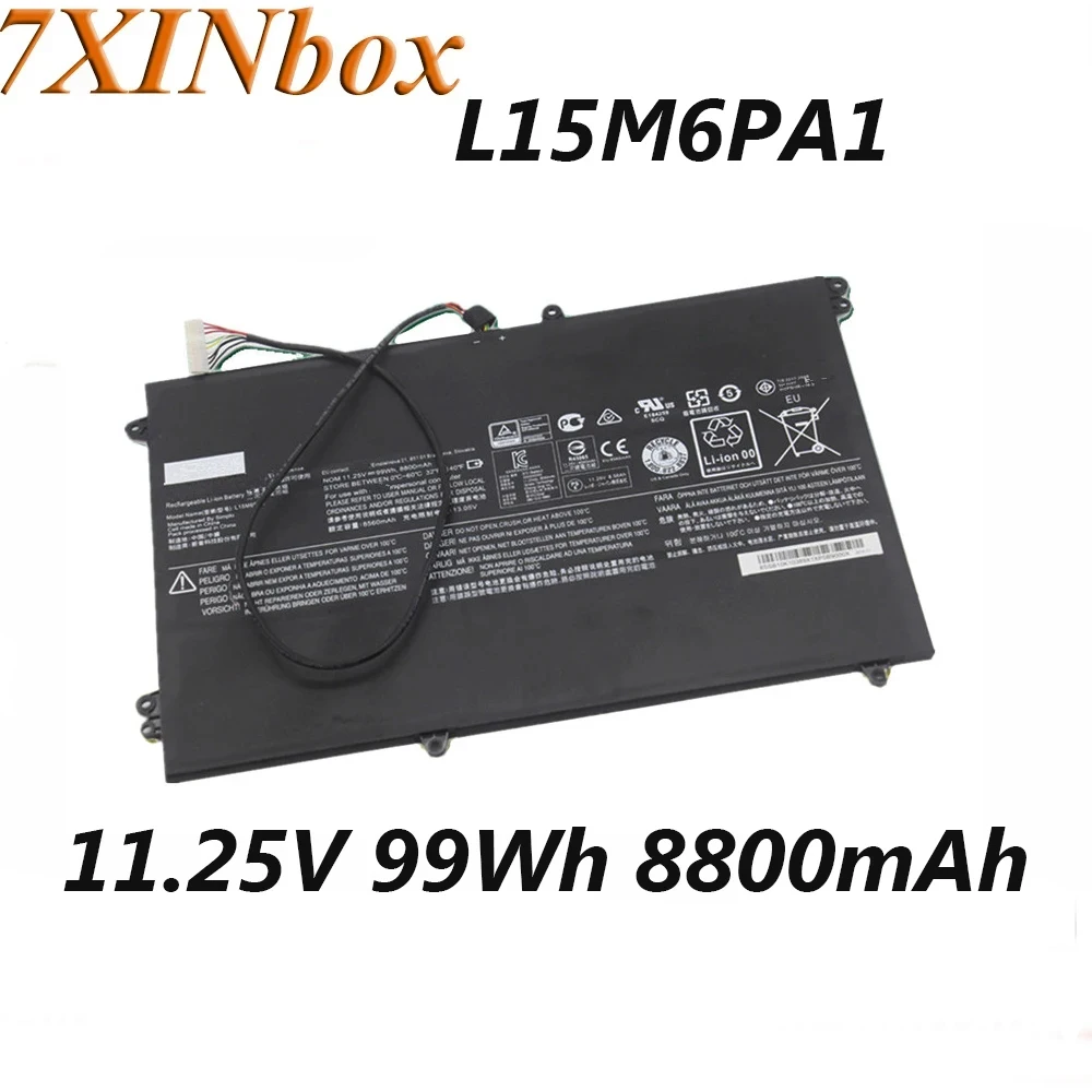 

7XINbox L15M6PA1 11.25V 99Wh 8800mAh Laptop Battery For Lenovo IdeaPad All In One Horizon 2 27 Notebook