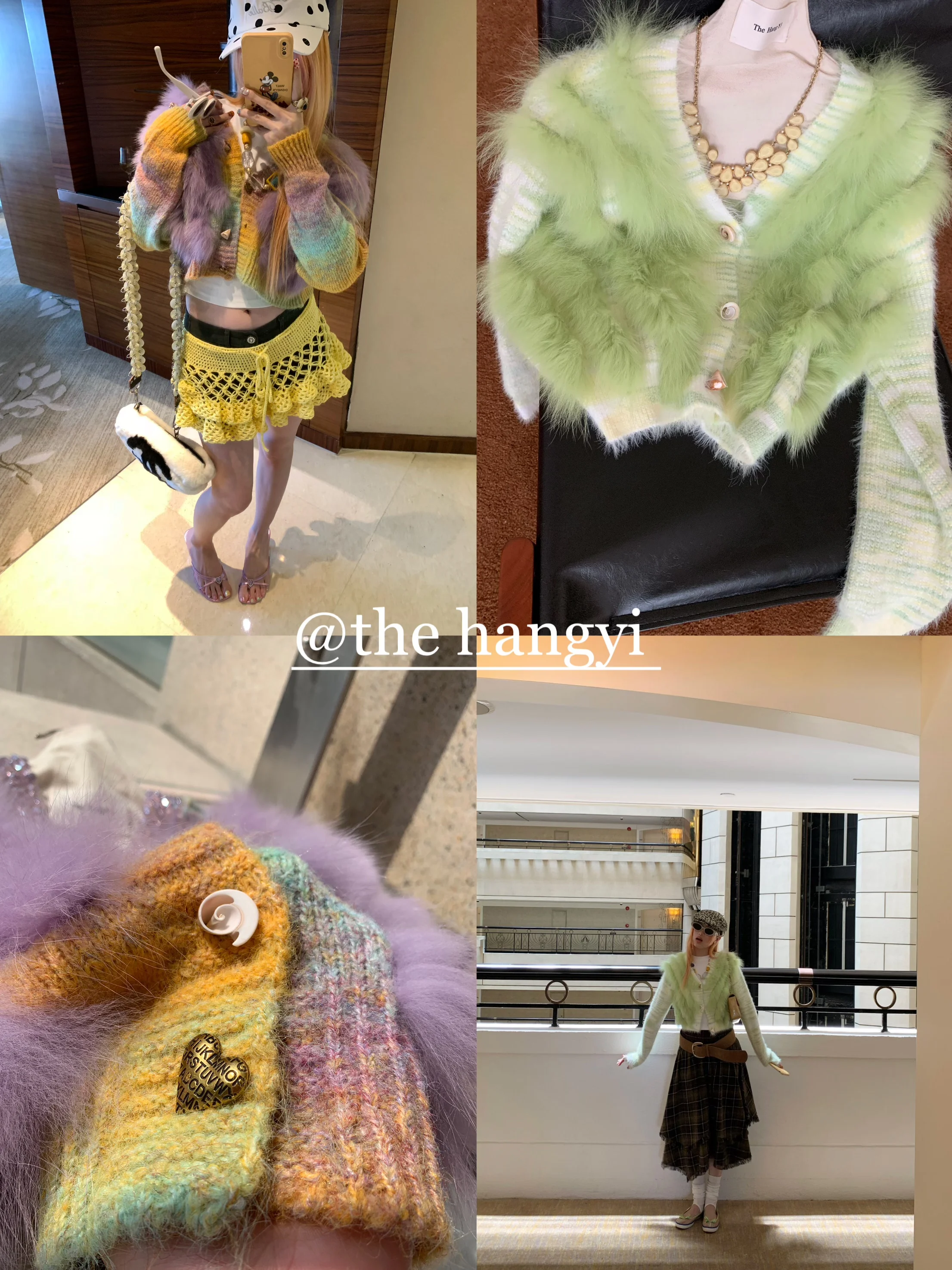 

Высококачественный модный вязаный кардиган из искусственного меха для женщин, свободный крой, длинный рукав, V-образный вырез, теплый, тонкий, осенне-зимний