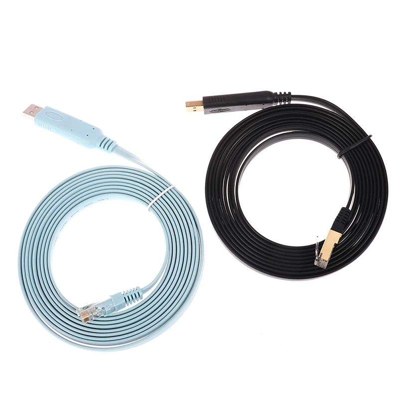 1/1.51.8/3M da USB a RJ45 per Cisco USB Console Cable Debug Line per Cisco H3C HP Arba 9306 Huawei Router Rollover Console