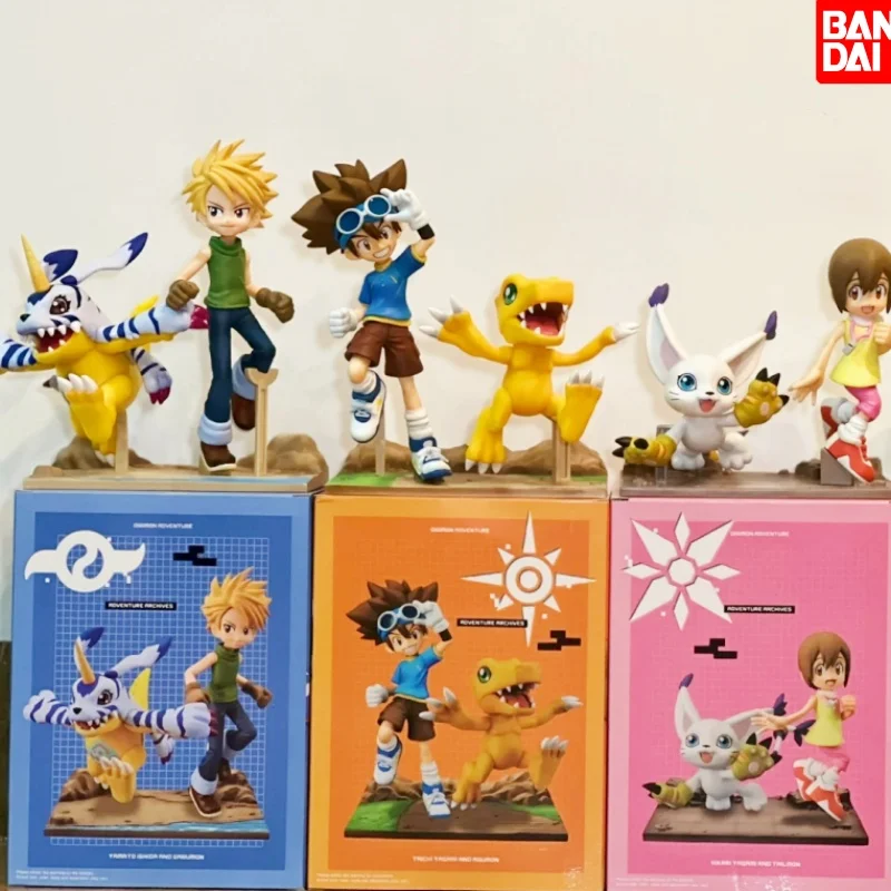 

Original Bandai Digital Monster Digimon Yagami Hikari&Tailmon Original Box Collection Anime Action Figures Model Toys Gifts