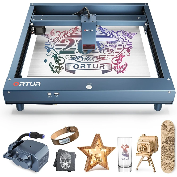 

Ortur H10+LU3-20B 10W 20W Diode Portable Mini CNC Laser Marking Cutting Plywood Acrylic Bamboo Leather Laser Engraver Machine