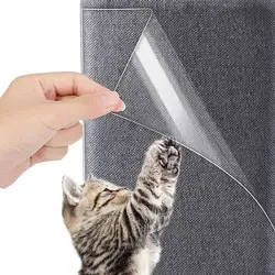 Clear Sofa Cat Scratch Guards Mat raschietto Cat Tree Scratching Claw Post Paw Sofa Protector per gatti Scratcher Pet Furniture