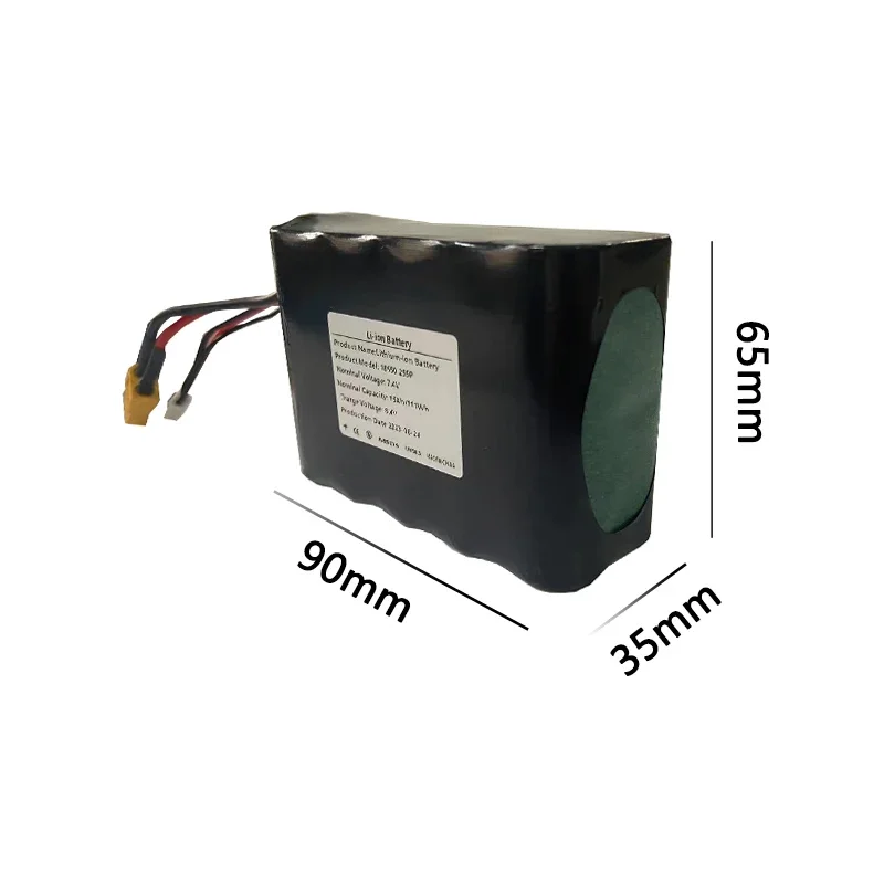 💖7.4V 15000mAh 2S5P 8.4V Rechargeable Li-ion Battery for Various RC Airplane Quadrotor XH2.54-3P XT60💖