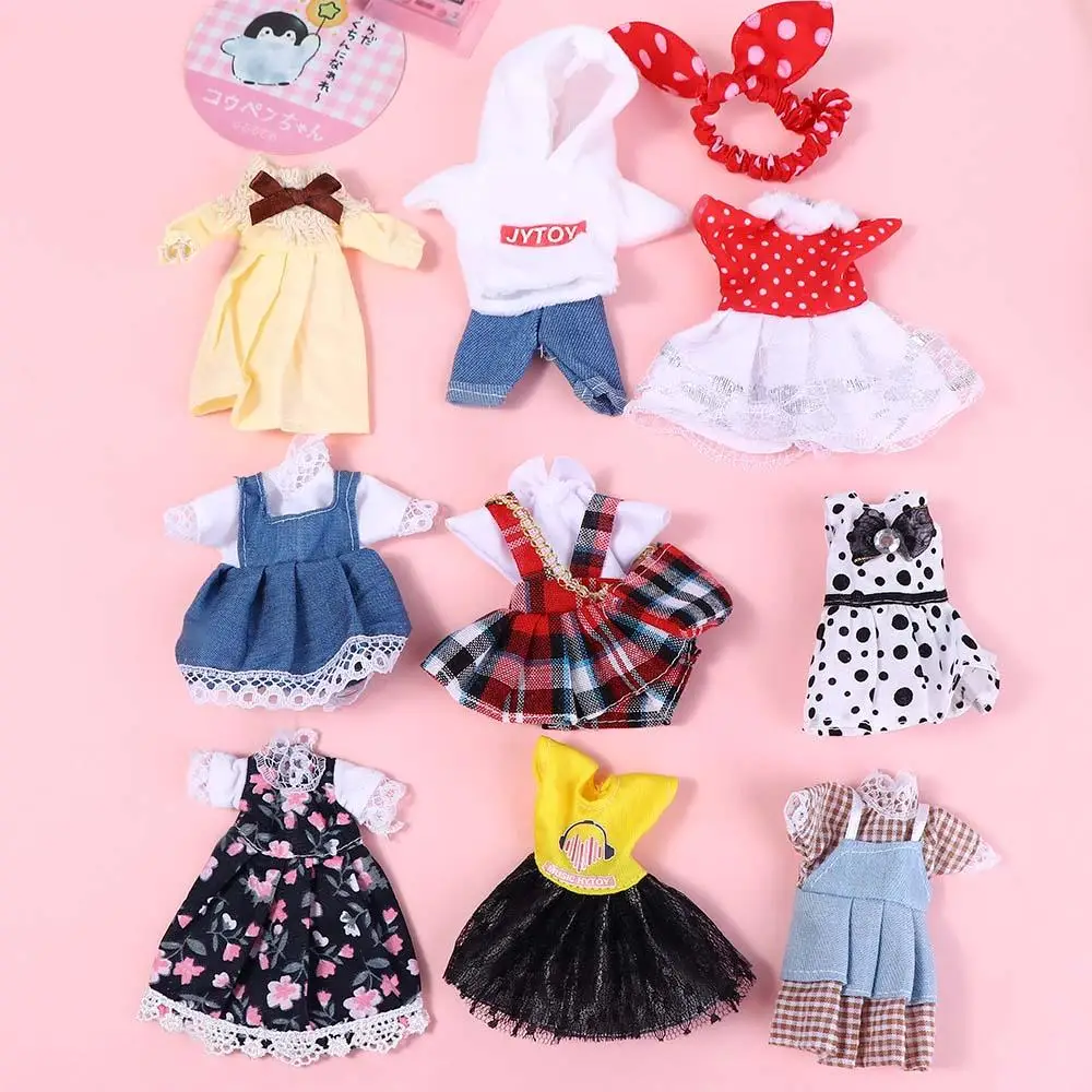 Juguete para niña, los mejores regalos para niños, traje de falda de 16cm, ropa para muñeca, vestido de princesa, ropa BJD, ropa para muñeca BJD