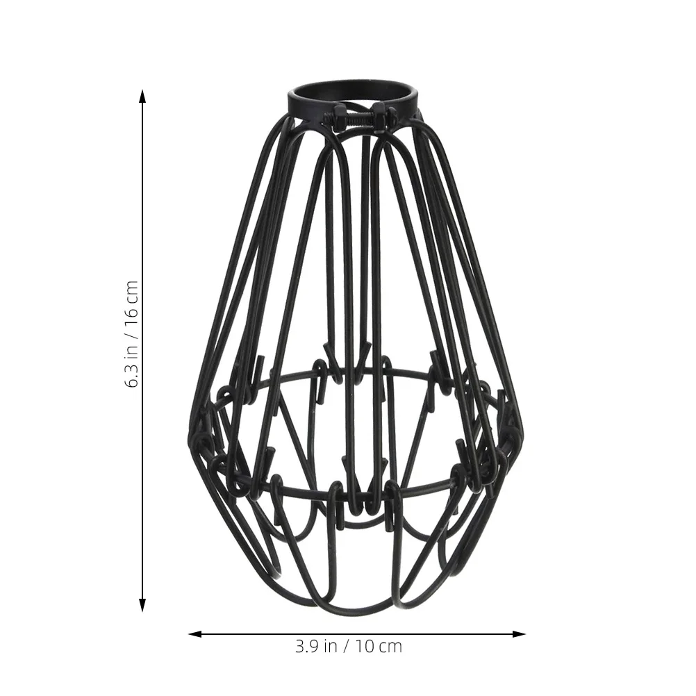 

Iron Lamp Modern Rustic Pendant Light Shades for Ch eliers Wall Sconces Lamp Shade For Ch Black Clip On Self Assembly