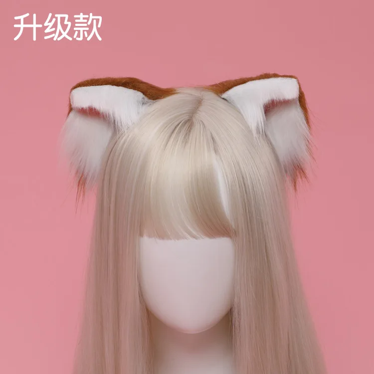 Cosplay Cat Fox Fur Ear Night Party Anime Lolita Hairband Fur Headbands Clip Girl Hair Accessories Ear cosplay