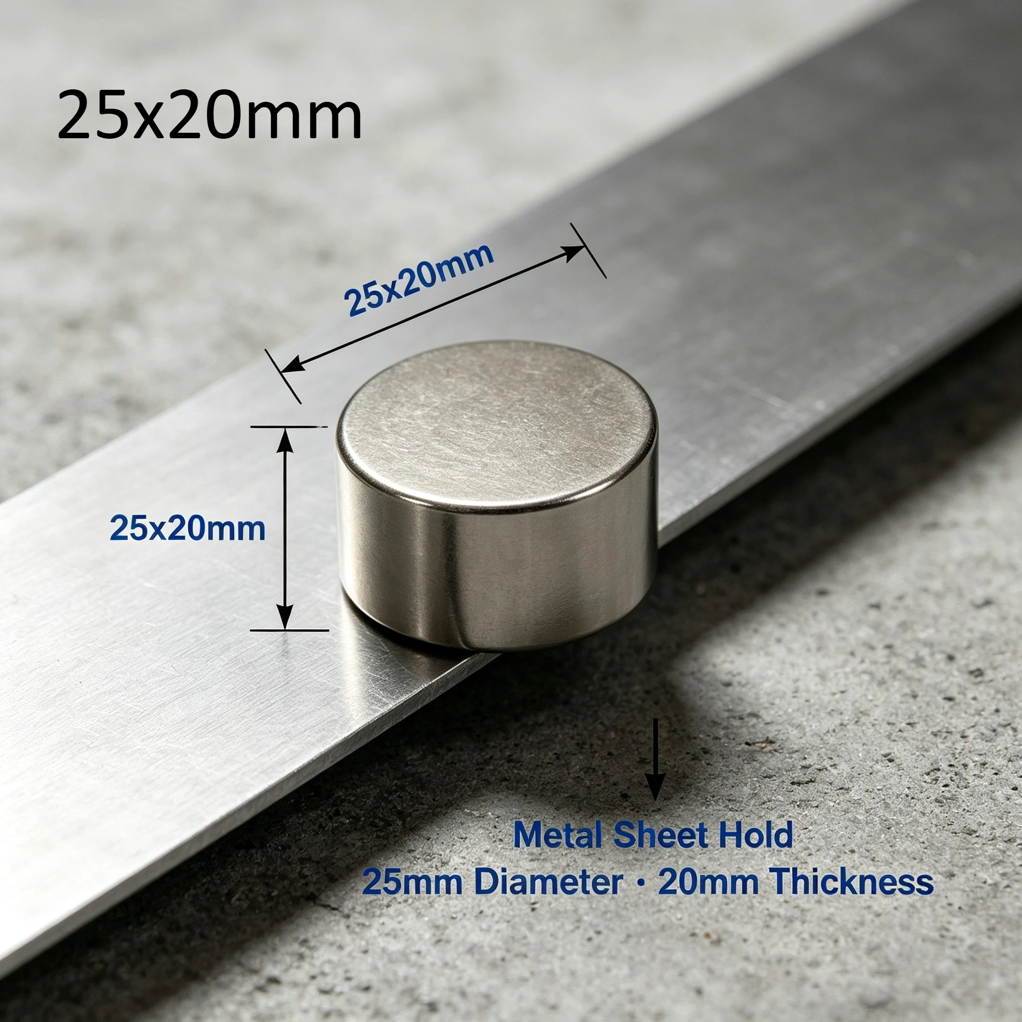 25x20mm Powerful NdFeB Round Disc Magnet Super Strong Neodymium Magnet For DIY Handmade Home Decor Crafts