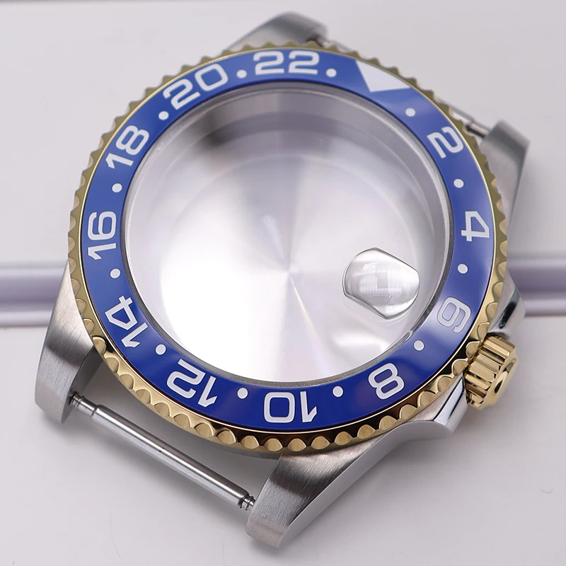 NH35 ساعة حافظة الراقية يشعر الياقوت الزجاج NH36 ساعة اكسسوارات مناسبة ل 28.5 مللي متر الطلب 100 متر مقاوم للماء