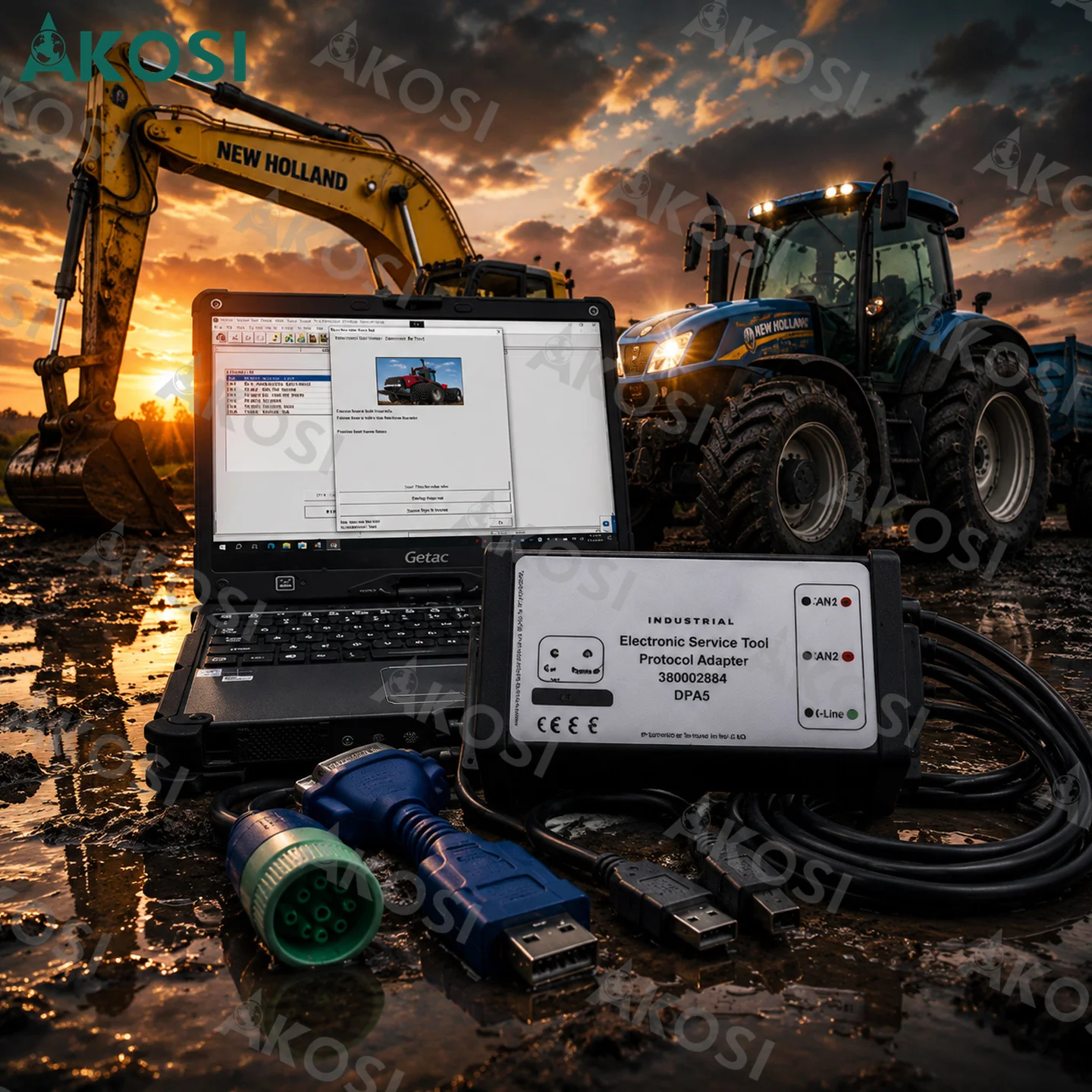 forcnh-dpa5-diagnostic-tool-getac-v110-laptop-v99-for-heavy-truck-trailer-bus-wheel-loader-excavator-electronic-service-tool