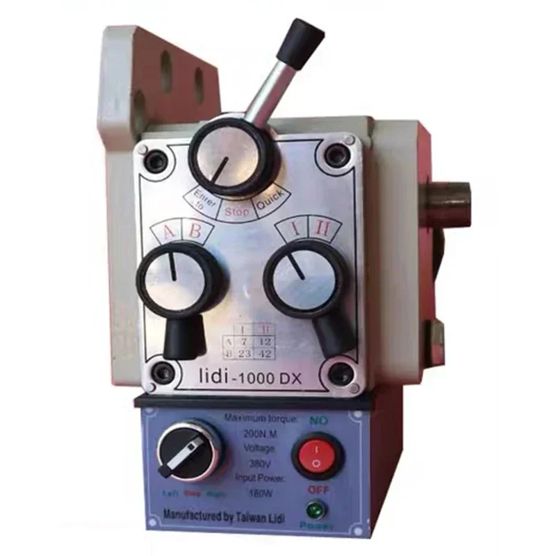 

Hot SalesLIDI-1000DX Auto Feed Driller Milling Machine Power Feed Knife Motor Knife Motor YS5634 180W 380V Auto Knife Feeding To