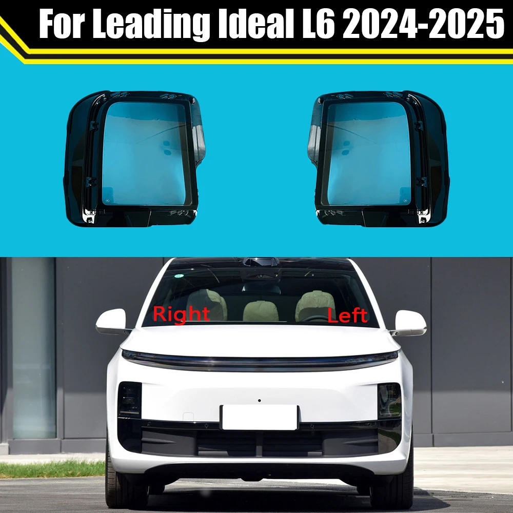 

Auto Case Headlamp Caps For Leading Ideal L6 2024 2025 Car Front Headlight Lens Cover Lampshade Lampcover Head Lamp Light Shell