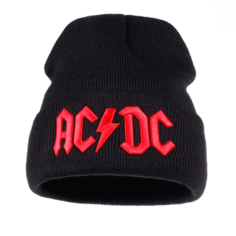 

Men's Women's Letter Embroidery Knitted Beanie Hat Winter Men Fashion Warm Casual Slouchy Hat Female Baggy Versatile Knitted Hat