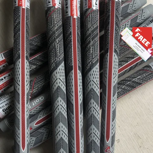 Cinta gratis Putter Golf Grip 10/13 Uds Align Mc Plus4 Golf Club Grip tamaño mediano/Goma estándar hilo de algodón hierro madera Golf Grip Kit