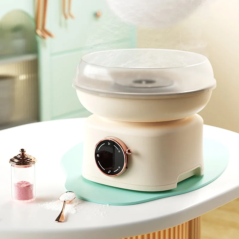 Home and Commercial Use Electric Mini Cotton Candy Maker for Kids DIY Commercial Home Use Cotton Sugar Machine