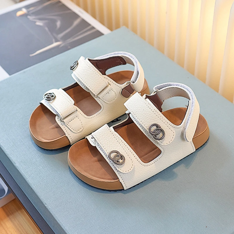 Kinder sandalen Mädchen Jungen Sandalen Sommer Kinder Kork Jungen Mädchen Strands andalen Mädchen Schuhe Jungen Schuhe Kinder