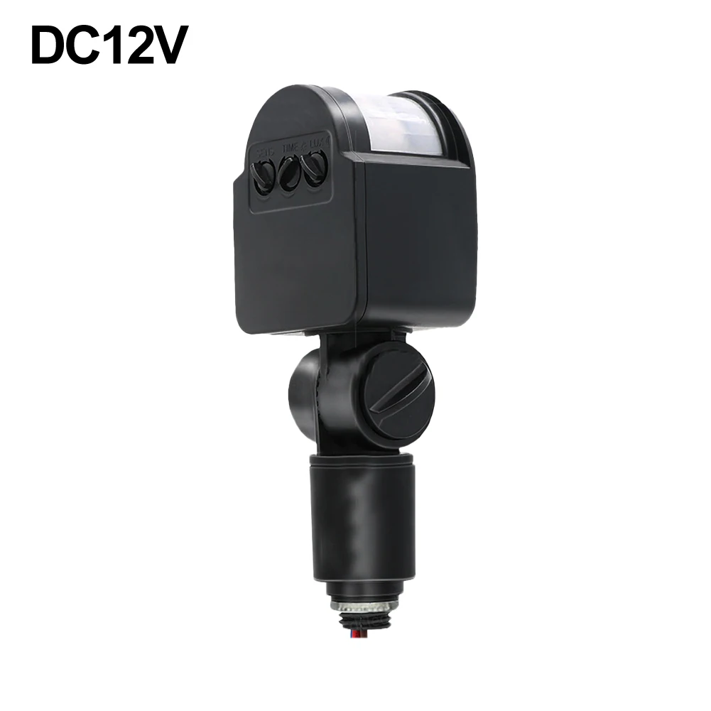 

Гаражные сады Светодиодный датчик постоянного тока 12 В Автоматическое управление светодиодным освещением Компактный дизайн Удобство громкой связи для садов