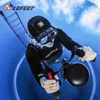 LEFEET S1 snorkeling undetwater prorpulsor multiple speed settings wireless control replace battery Water bike Water sports