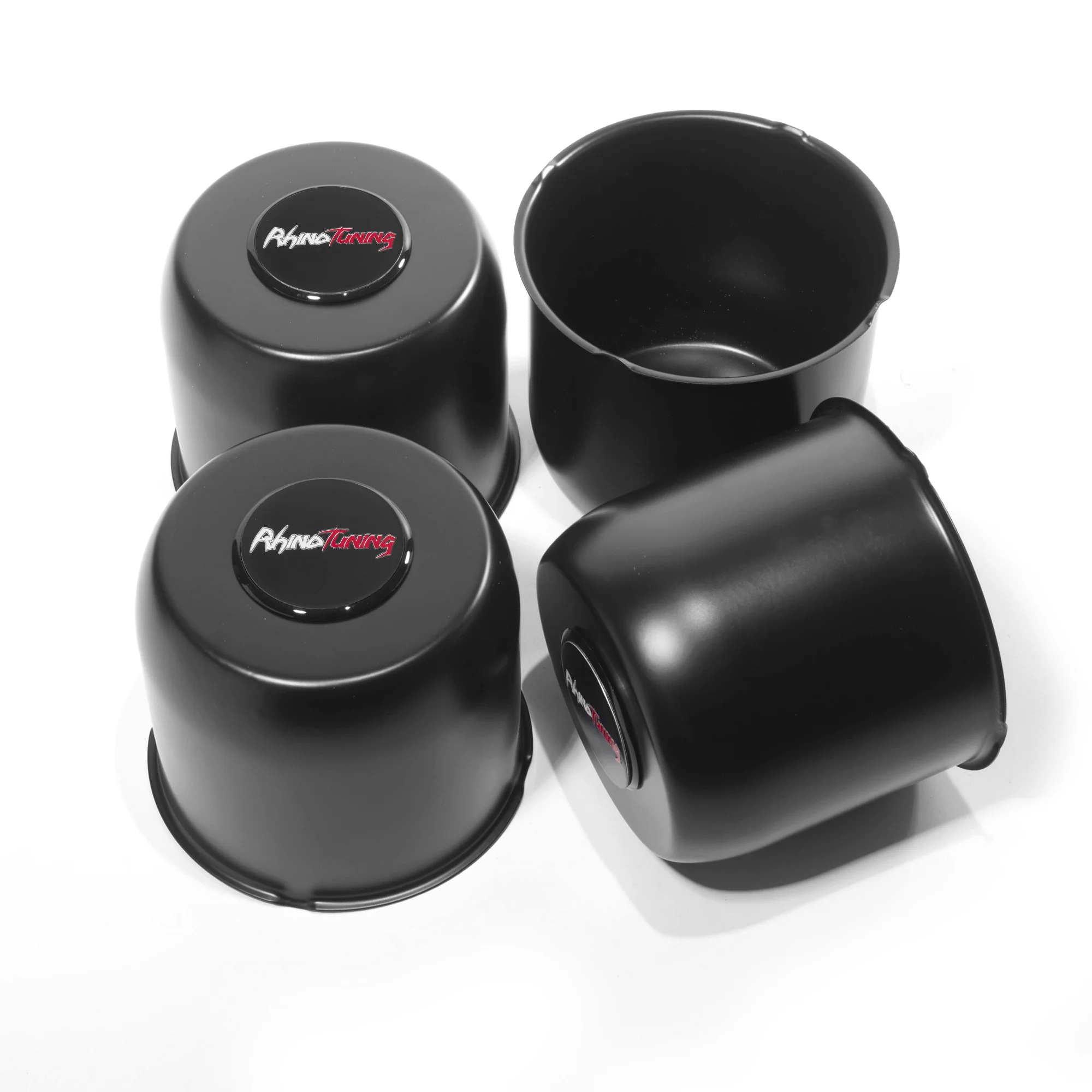 CF Performance 2 Stück/4 Stück 124mm Nabenkappen aus Mattschwarz lackiertem Carbon für Anhängerräder 4.88 Geschlossene Durchsteck-Nabenkappen – Detail 12